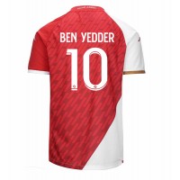 Pánský Fotbalový dres AS Monaco Wissam Ben Yedder #10 2023-24 Domácí Krátký Rukáv